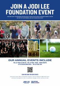 Join a Jodi Lee Foundation Event